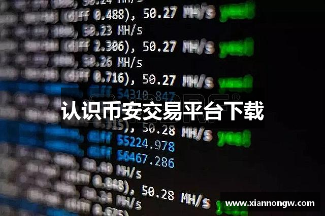 认识币安交易平台下载